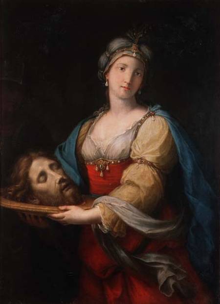 Salome with the head of St. John the Baptist (pair of 78387) van Giacomo Zoboli