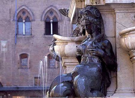 Fountain of Neptune, or Fountain of the Giant van Giambologna and Tommaso Laureti