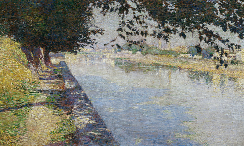 On banks of Arno, 1891 van Giorgio Kienerk
