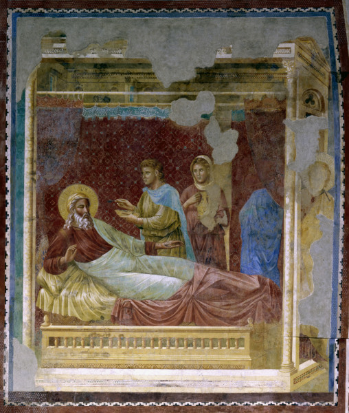 Esau appearing to Isaac van Giotto (di Bondone)