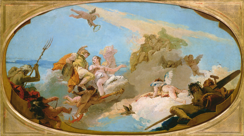 Apotheosis of Admiral Vittor Pisani van Giovanni Battista Tiepolo