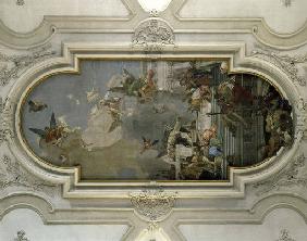 G.B.Tiepolo, Rosenkranzspende