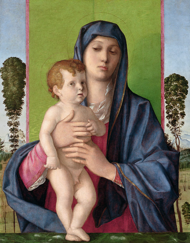 Madonna d.Alberetti van Giovanni Bellini