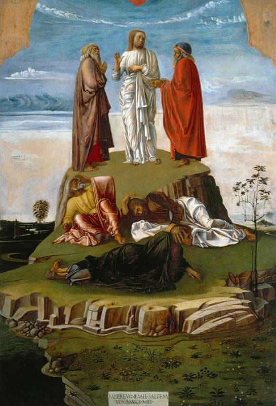 Transfiguration van Giovanni Bellini