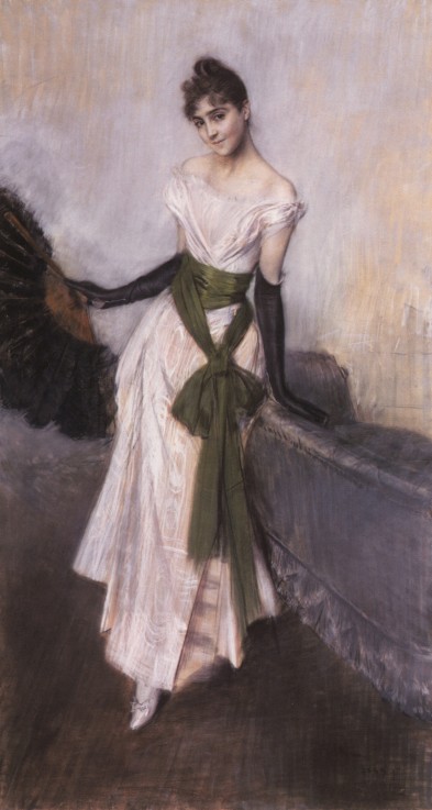 Portrait of Emiliana Concha de Ossa van Giovanni Boldini
