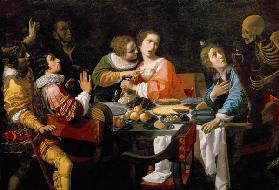 Death Comes to the Banquet Table (Memento Mori)