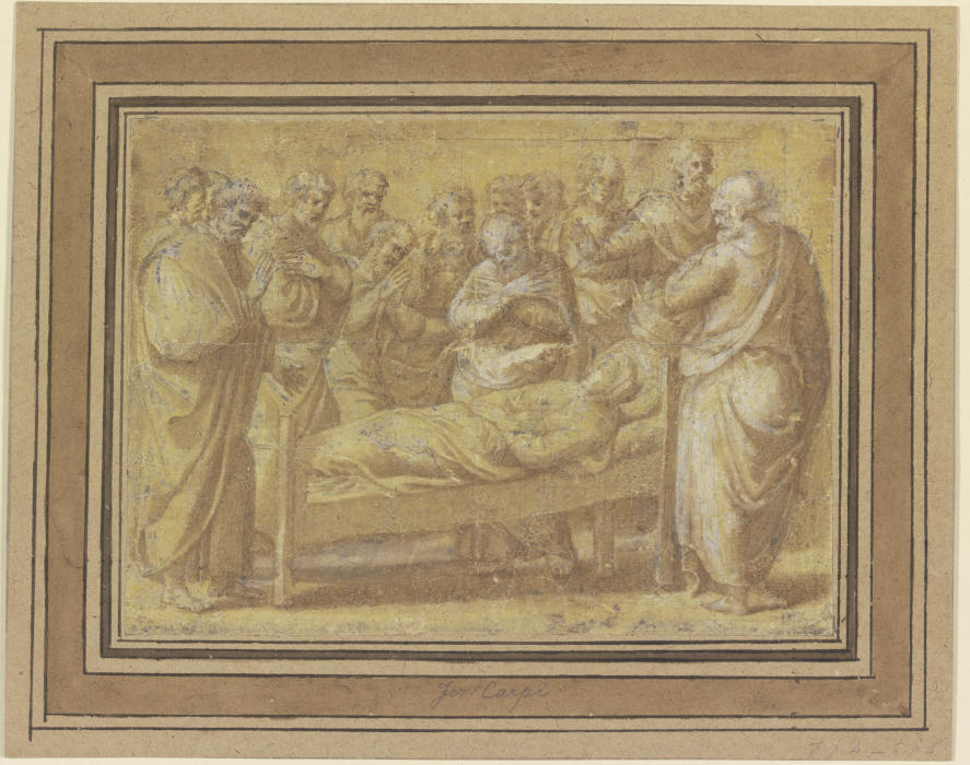 Marys death van Girolamo da Carpi