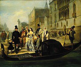 Die Familie Tolstoi in Venedig