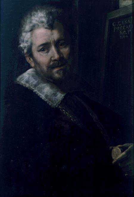 Self Portrait van Giulio Cesare Procaccini