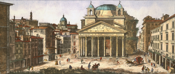 Rome , Pantheon van Giulio Orlandini