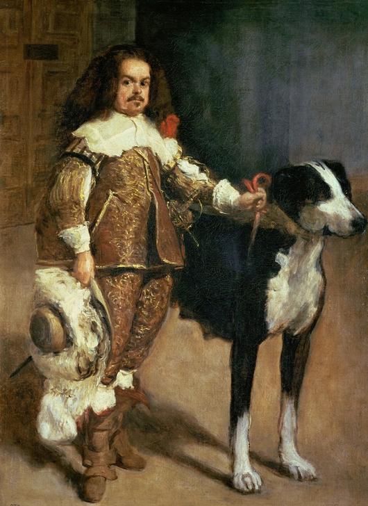 Portrait of one of Philip IV’s dwarves. van Giuseppe Velasco or Velasquez