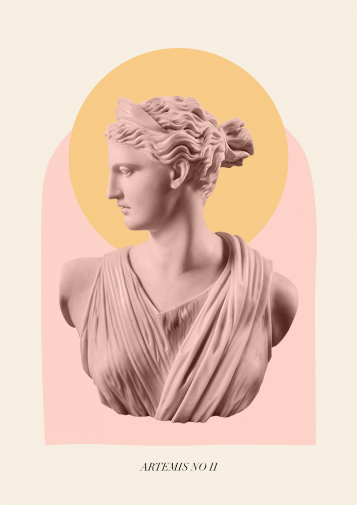 Goddess Artemis Mythology van Grace Digital Art Co
