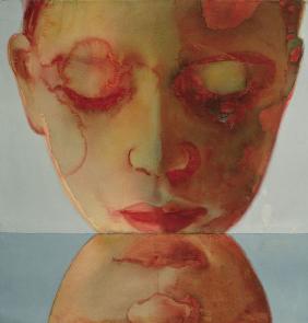Small Echo, 2004 (w/c on handmade Indian paper)  2004