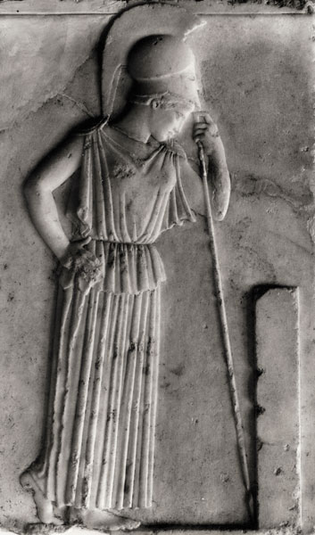 Relief of the Mourning Athena van Greek School