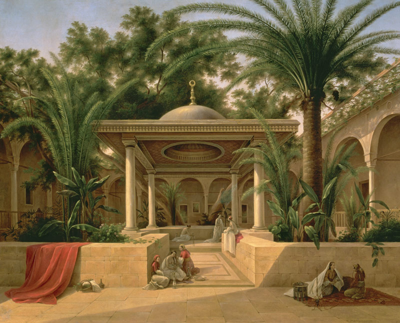 The Khabanija Fountain, Cairo van Grigory Tchernezov