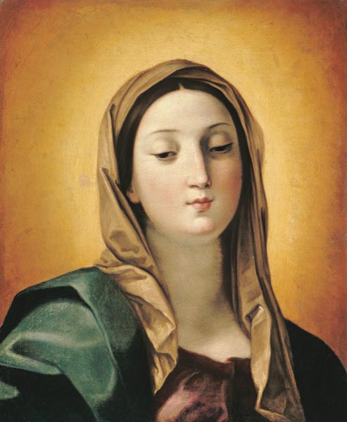 Madonna (detail of 122120) van Guido Reni