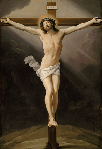 G.Reni, Christus am Kreuz van Guido Reni