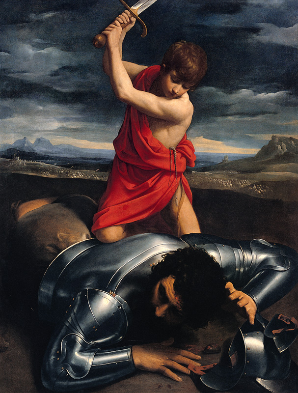 David and Goliath van Guido Reni