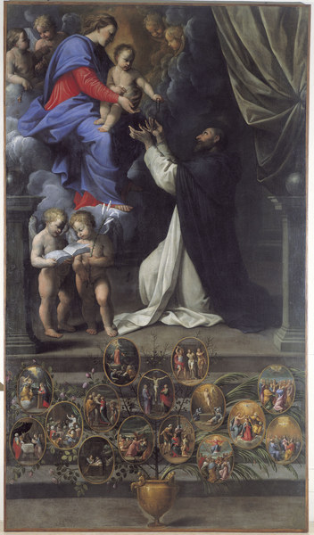 Reni / Madonna of the Rosary / c.1596 van Guido Reni