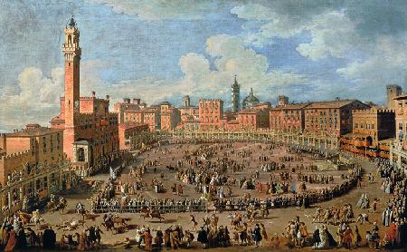 The Palio, Piazza del Campo, Siena