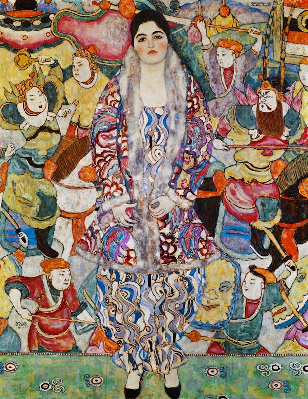 Bildnis Friderike Maria Beer van Gustav Klimt