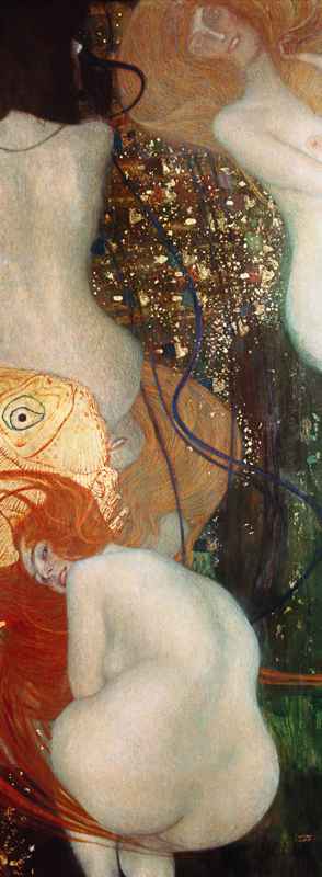 Goldfisch van Gustav Klimt