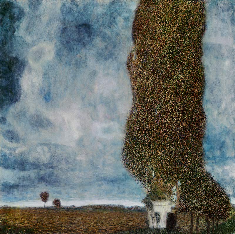 The Big Poplar II van Gustav Klimt