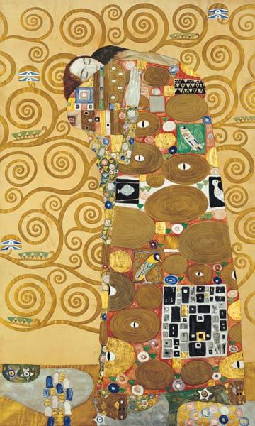 Levensboom Gustav Klimt De vervulling