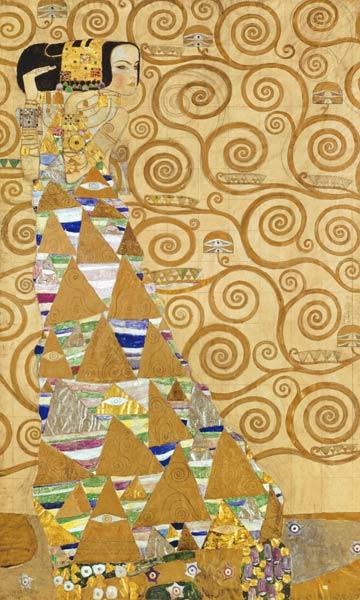 Levensboom Gustav Klimt De verwachting 1905/09
