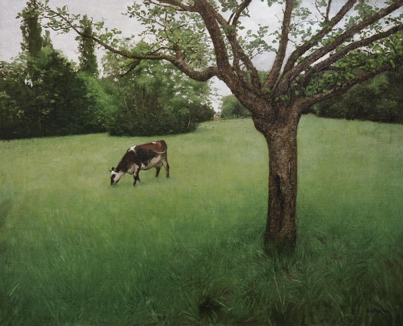 Meadow in Yerres van Gustave Caillebotte