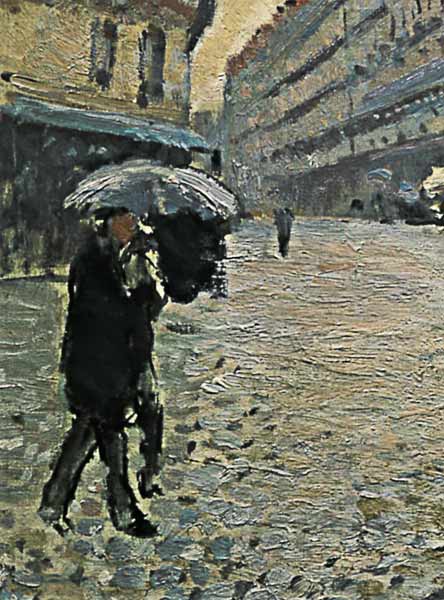 Paris, a Rainy Day van Gustave Caillebotte