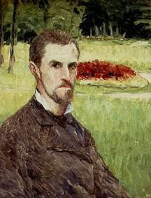 Selbstbildnis van Gustave Caillebotte