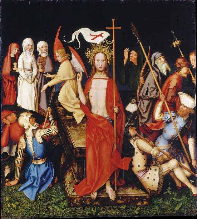 Resurrection van Hans Holbein d. Ä.