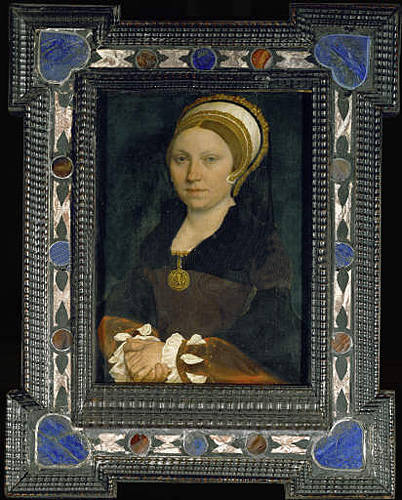 Bildnis einer englischen Dame van Hans Holbein d.J.