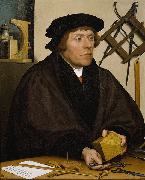 Nikolaus Kratzer van Hans Holbein d.J.