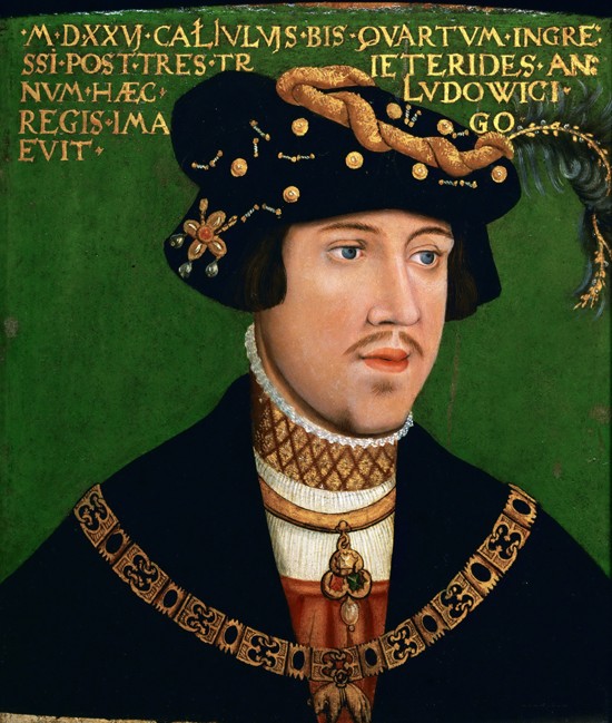 King Louis II of Hungary van Hans Krell