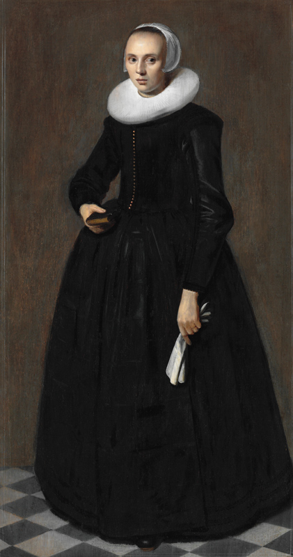 Bildnis einer jungen Frau van Harmen Willemsz. Wieringa