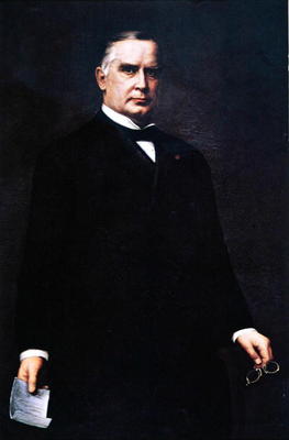 President William Mckinley (oil on canvas) van Harriet Murphy