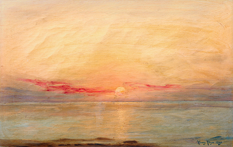 Sunset, Skagen van Harry Kluge