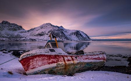 Stranded at Sundklakkstraumen