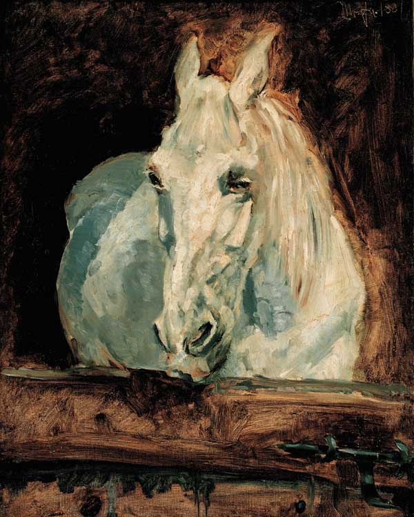 White Horse van Henri de Toulouse-Lautrec