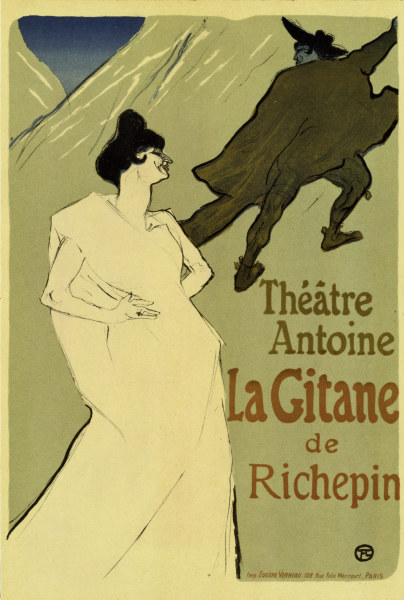 La Gitane van Henri de Toulouse-Lautrec