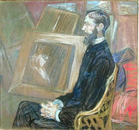 Portrait of M. Georges Henri Manuel van Henri de Toulouse-Lautrec