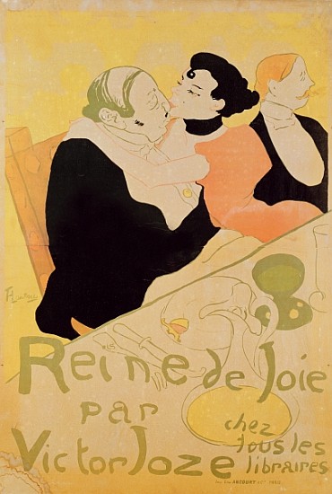 Reine de Joie van Henri de Toulouse-Lautrec