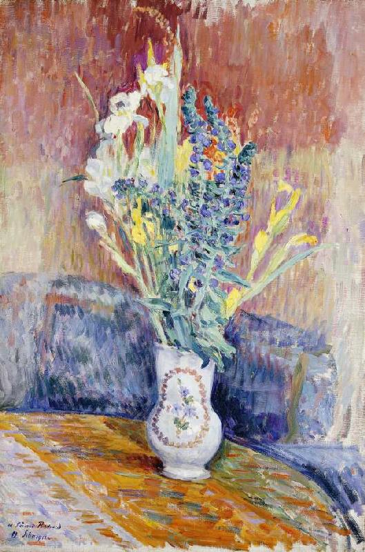 Blumenstrauß in einer Vase. van Henri Lebasque