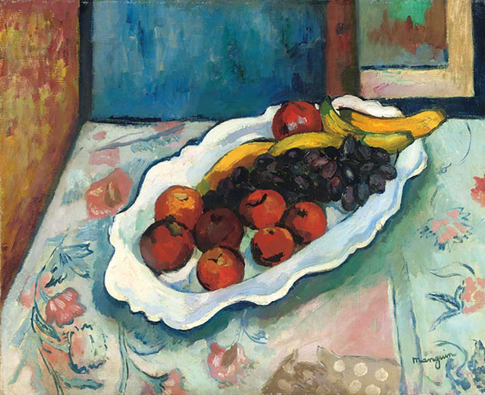 Le plat de pommes, 1904 van Henri Manguin