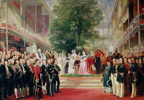 The Opening of the Great Exhibition, 1851-52 van Henry Courtney Selous