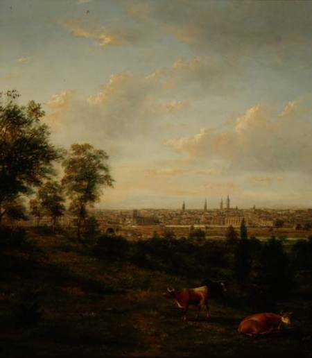 View of Melbourne van Henry Gritten