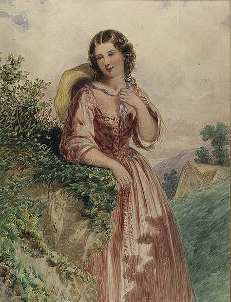 A Country Girl van Henry Hobson