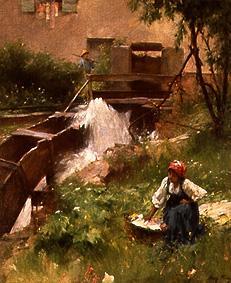 An der Wassermühle van Henry Woods